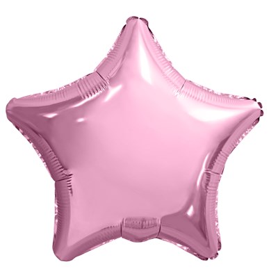 Звезда нежно-розовая 45см