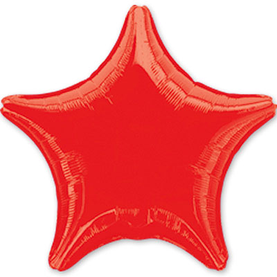 Звезда красная 45см