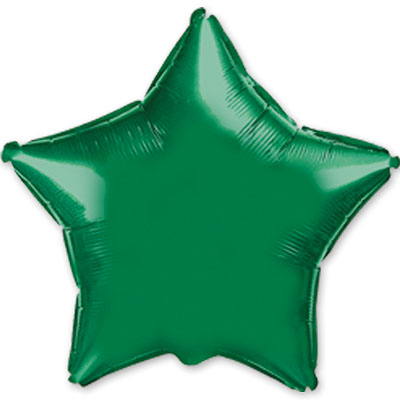 Звезда зеленая 45см