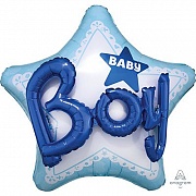 Baby Boy звезда голубая