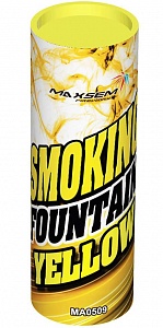 Цветной дым Maxsem Smoking Fountain (желтый)