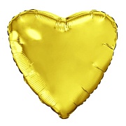 Сердце золотое 45см
