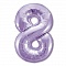 Цифра 8 Lavender (Сиреневая)